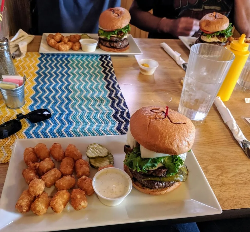 Double Jalapeno Popper Burger