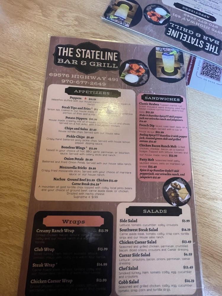 Stateline Bar & Grill Steak Tips And Fries